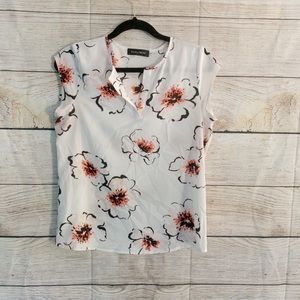 Ivanka Trump Floral Tank Top Blouse